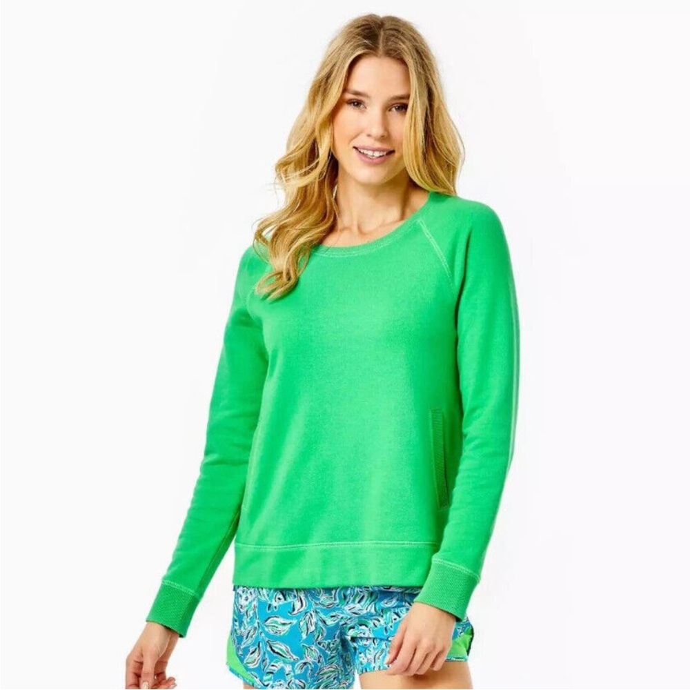 Lily Pulitzer Luxletic  Beach Combover Pullover